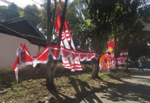 Jelang 17 Agustus Penjual Bendera Panen Rejeki