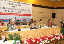 Gubernur Olly Pimpin RUPS Bank SulutGo