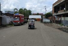 Bahu Jalan Pasar 23 Maret Sepi