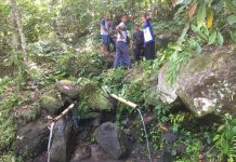 PUPR Survei Lokasi Pembangunan Air Bersih Upai