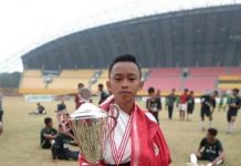 Rukiano Jadi Kiper Terbaik Piala Menpora U-12