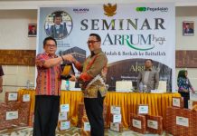 Wawali Buka Seminar Arrum Haji