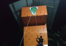 Kembangkam Potensi Climbing, Manguni Green Community Latihan Teknik Memanjat