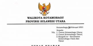 Walikota Kotamobagu Turunkan Surat Edaran Pemilihan Anggota BPD