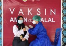 Ribuan Orang Ikut Vaksinasi Covid-19 1039 Orang Divaksin Covid-19