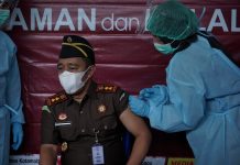 Ungkapan Kajari Kotamobagu Usai Vaksin Covid-19