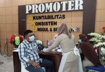 Tensi 140/100, Mekkal Gagal Divaksin