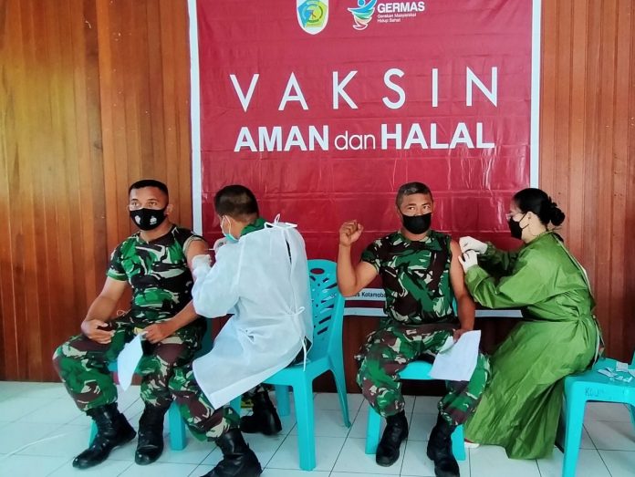 Personel TNI Ikut Program Vaksinasi Covid-19