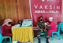 Selesai Divaksin, TNI AD Melampaui Target Personel TNI AD Yang Telah Disuntik Vaksin Covid-19