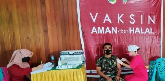 Personel TNI AD Yang Telah Disuntik Vaksin Covid-19