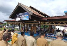 SSM-OPPO Bangun Sinergitas 5 Tahunan Suasana apel perdana Bupati Boltim Sam Sachrul Mamonto dan Wakil Bupati Oskar Manoppo