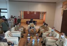 Walikota-Bupati Bahas Tapal Batas dan Ring Road Suasana kunjungan kerja Walikota Kotamobagu Tatong Bara