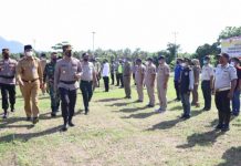 Antisipasi Bencana Alam, Pemkab-Polres Boltim Gelar Apel Kesiapsiagaan