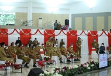 Bupati SSM Hadiri Sosialisasi KASN Bupati Sam Sachrul Mamonto