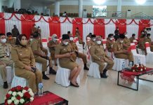 Walikota Hadir Kegiatan Sosialisasi KASN Walikota Kotamobagu Tatong Bara