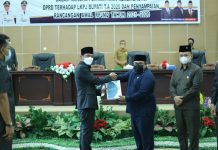 Bupati Sampaikan RPJMD Dihadapan Anggota DPRD RPJMD Kabupaten Boltim