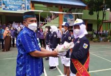 Kepala SMP Negeri 1 Kotamobagu Lantik Pengurus OSIS, Ini Harapannya Pelantikan Ketua dan Pengurus OSIS