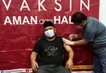 Ketua DPRD Tuntaskan Penyuntikan Vaksin Vaksinasi Covid-19