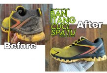 Warga Upai Buka Tempat Cuci Sepatu Tempat Usaha Cuci Sepatu