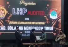 BPK Beri WTP Ke Pemkab Boltim Pemkab Boltim Dapat WTP