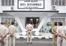 Sekda Pimpin Apel Kerja Perdana Sekda Kotamobagu Ir Sande Dodo MT