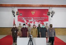 Walikota TB Hadiri Rakor Arahan Presiden Joko Widodo Walikota Tatong Bara