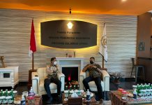 Sachrul-Oskar Kunjungi Kepala BPK Sulut Bupati Boltim Sam Sachrul Mamonto