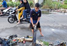 Pemkot Tegaskan Drainase Bukan Tempat Sampah Sampah