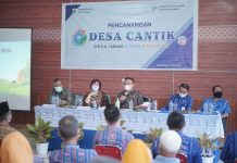 Mewakili Walikota, Wawali Hadiri Pencanangan Desa Cantik Wakil Walikota Nayodo Koerniawan