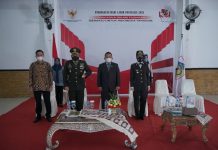 Pemkot-Forkopimda Ikuti Upacara Harlah Pancasila Wakil Walikota Kotamobagu Nayodo Koerniawan SH