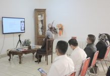 Walikota Ikuti VLH Evaluasi KLA Tingkat Nasional Walikota Tatong Bara