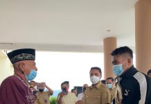 Berkunjung ke Boltim, Windri Dijemput Adat Mongondow Windri Patilima