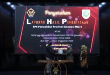 Pemkot Kotamobagu Terbaik LHP Banpol 2020 Wakil Walikota Kotamobagu Nayodo Koerniawan