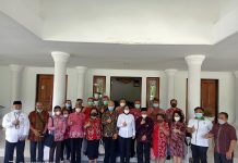 BKSAUA Sulut Kunjungi Walikota Tatong Bara BKSAUA Sulut