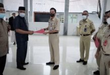 BTM MABM Terbentuk, Sekda Serahkan SK Walikota Kotamobagu BTM MABM Kotamobagu