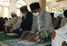 Shalat Idul Adha, Boltim Terapkan Prokes Covid-19 Bupati Boltim Sam Sachrul Mamonto