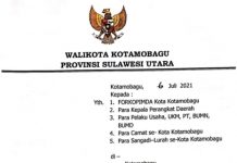 Walikota TB Tindaklanjut Surat Gubernur OD