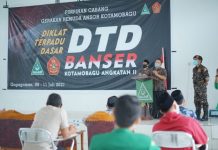 Mewakili Walikota, Wawali Buka DTD Ansor Kotamobagu Wakil Walikota Kotamobagu Nayodo Koerniawan SH