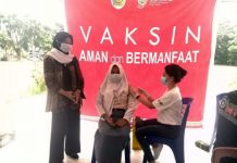 Puluhan Capas Disuntik Vaksin Covid-19 Proses Penyuntikan Vaksin Covid-19