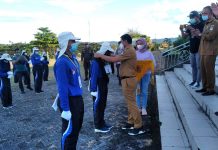 Bupati Buka Pelatihan Paskibraka 2021 Bupati Boltim Sam Sachrul Mamonto