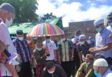 Wawali Hadiri Peletakan Batu Pembangunan Masjid Az-Zikra Wawali Nayodo Koerniawan