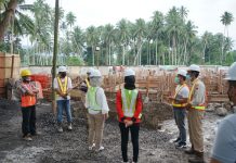 Walikota Tinjau Pembangunan Gedung Isolasi, Kabag Taufan: Progres Sudah 22 Persen Walikota Kotamobagu Ir Hj Tatong Bara