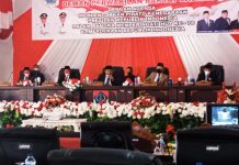 Bupati-Wabup Ikuti Pidato Kenegaraan Presiden RI Bupati Boltim Sam Sachrul Mamonto