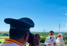 Perayaan HUT RI, Bupati Boltim Sempat Menjadi Fotografer Bupati Boltim Sam Sachrul Mamonto