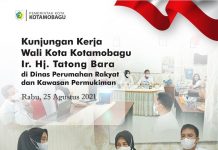 Hari ini, Walikota Duduki Dinas PRKP Walikota Tatong Bara