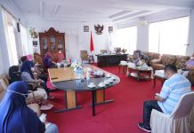 Mewakili Walikota, Wawali Terima Kunker Pemkab Pohuwato Kunjungan Wakil Bupati Pohuwato Suharsi Igrisa