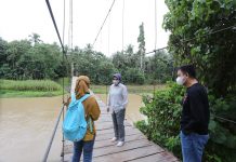 Walikota Tinjau Lokasi Pembangunan Jembatan Monsi dan TPA Walikota Tatong Bara