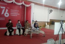 Walikota Ikuti Rakorwasdanas dan Peluncuran MCP Walikota Tatong Bara