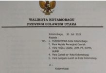 Tindaklanjut Surat Gubernur, Pemkot Perpanjang PPKM Selama 15 Hari