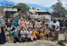 Pemkot Kotamobagu Bantu Anak-anak Dampak Kebakaran Dinas Pemberdayaan Perempuan dan Perlindungan Anak